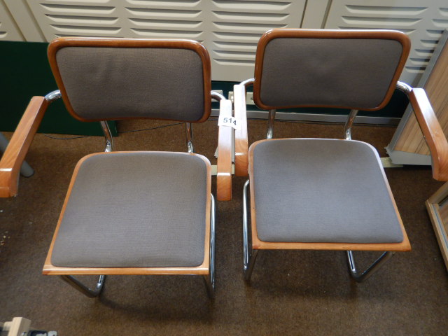 2 Stück Besucherstühle